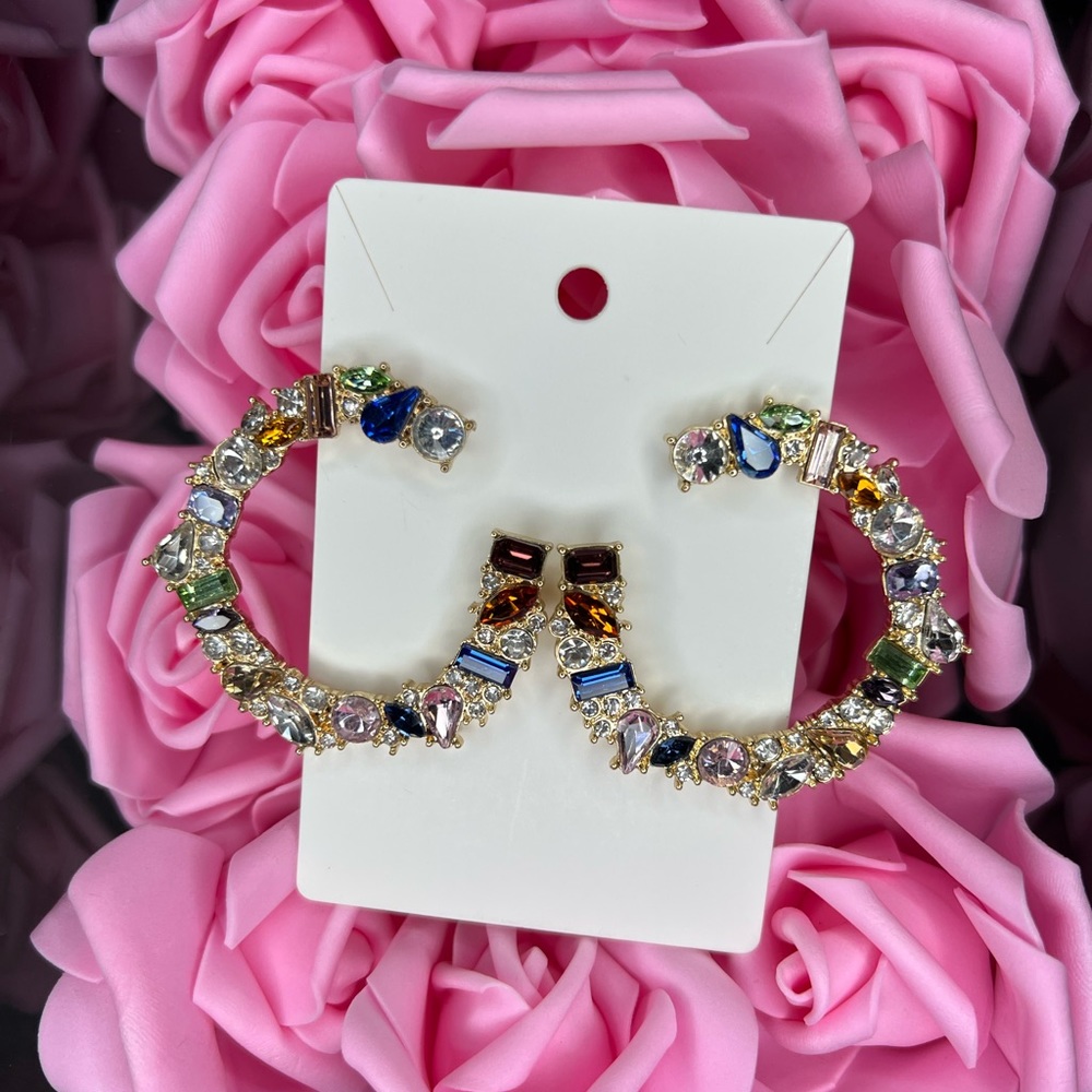 Beautiful Trendy Statement Multicolor Elegant Classy Women’s Fashion Earrings